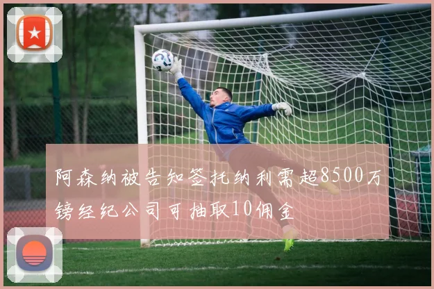 阿森纳被告知签托纳利需超8500万镑经纪公司可抽取10佣金